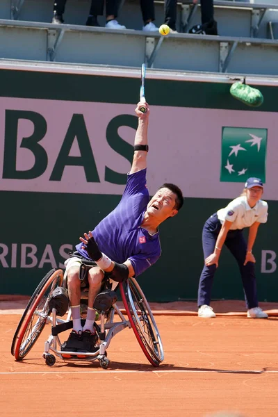 Paris France June 2022 Wheelchair Tennis Player Shingo Kunieda Japan — Photo