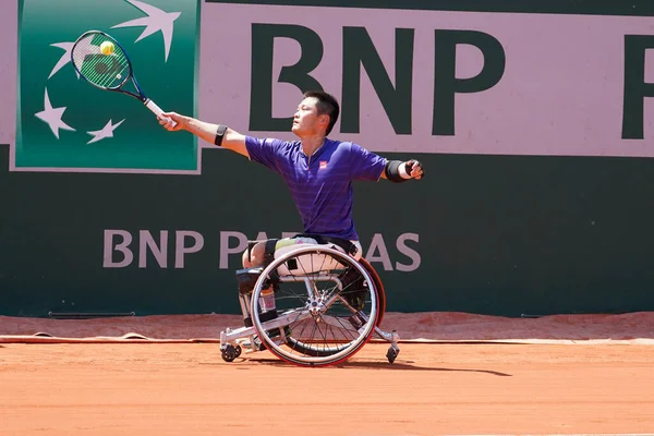 Paris France June 2022 Wheelchair Tennis Player Shingo Kunieda Japan — Photo