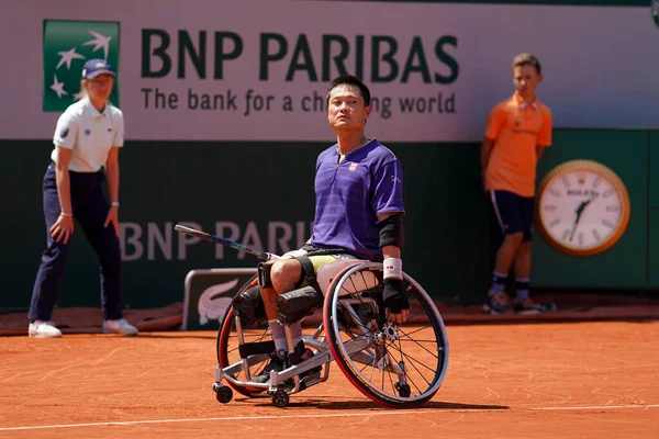 Paris France June 2022 Wheelchair Tennis Player Shingo Kunieda Japan — ストック写真