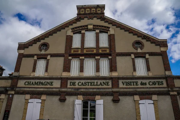 Epernay France May 2022 Champagne Castellane House Main Facilities Epernay — Stock Photo, Image