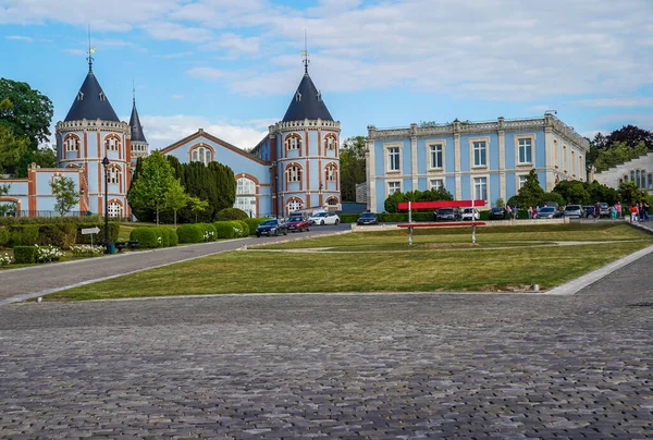 Reims Franciaország 2022 Május Champagne Pommery Létesítményei Francia Pezsgőgyártó Vranken — Stock Fotó