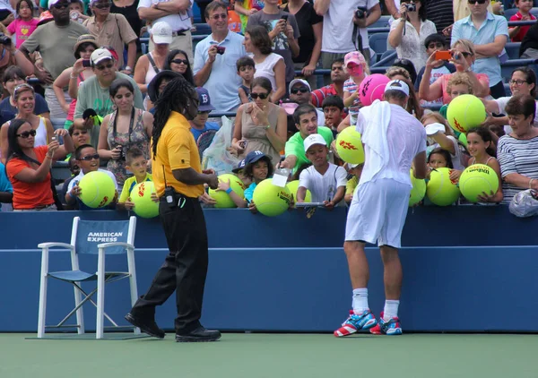 Nueva York Agosto 2012 Andy Roddick Campeón Grand Slam Estados — Foto de Stock