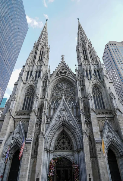 Nueva York Septiembre 2022 Catedral San Patricio Nueva York —  Fotos de Stock