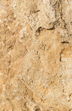 Büyük kumtaşı levhası, arka plan. Tortul kayaların katmanlı yapısı. 