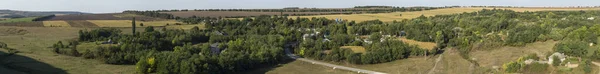 Paisagens Das Regiões Norte Moldávia Panorama Pastoral Com Natureza Aldeias — Fotografia de Stock