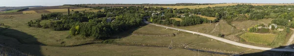 Moldova Nın Kuzey Bölgelerinin Manzaraları Doğalı Bir Pastoral Manzara Moldova — Stok fotoğraf