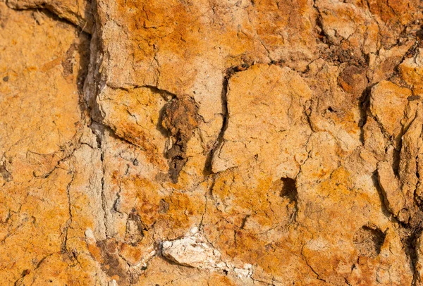 Rocas Sedimentarias Con Alto Contenido Óxido Hierro Tierra Roja Marga —  Fotos de Stock