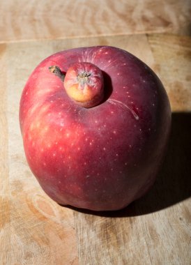 Kırmızı Lezzetli elma. Siyam ikizi, yapışık, asalak, koca elmalı ucube..