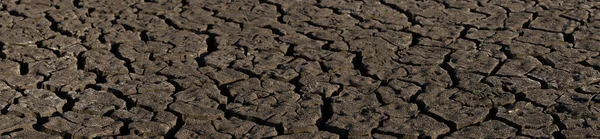 Země Praskla Kvůli Suchu Celosvětový Nedostatek Vody Planetě Koncept Globálního — Stock fotografie