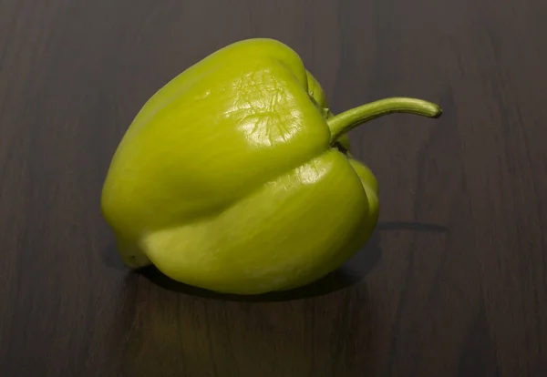 Зеленый Перец Колокольчика Известный Сладкий Перец Capsicum Является Плодом Растений — стоковое фото