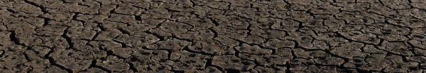 Earth Cracked Because Drought Global Shortage Water Planet Global Warming — Stock Photo, Image
