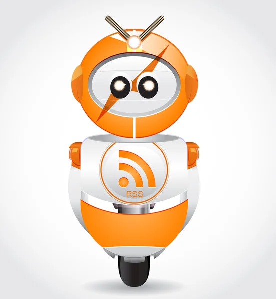 RSS Robot — Stockvector
