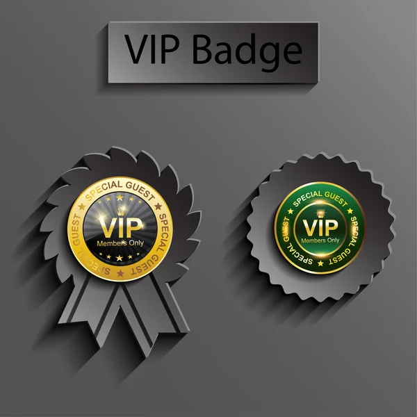 Lid VIP-badge — Stockvector