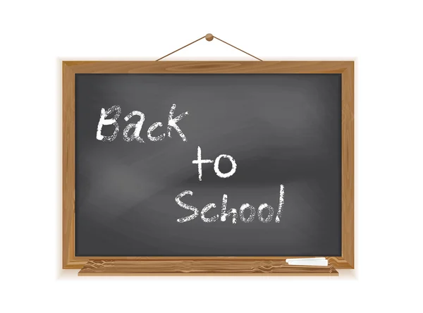 Tableau noir retour à l'école — Image vectorielle
