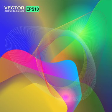 Akışkan eğimli pembe, mor, yuvarlak sembollü sarı noktalar