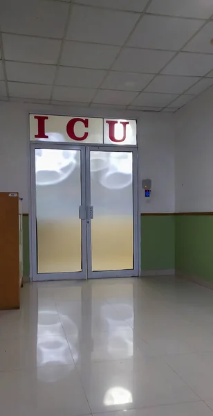 Icu Unit Room Voor Het Monitoren Van Patiëntenhart Intensive Care — Stockfoto
