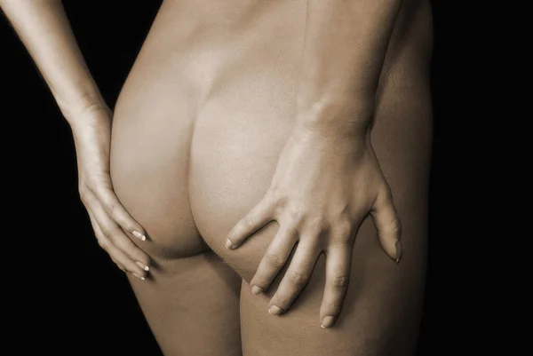 Butt Woman Closeup — Stock Photo, Image