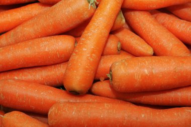 Taze havuç, havuç, yakın plan.