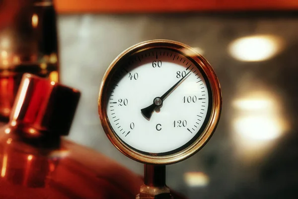 Temperature Display Brewing Kettle — Foto Stock