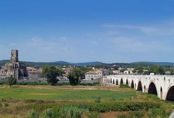 Pont - Saint - Esprit, Gard, France — Stock Photo, Image