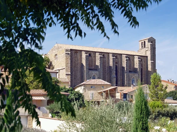 Laudun - Roman village in Gard, south of France — Stock Photo, Image