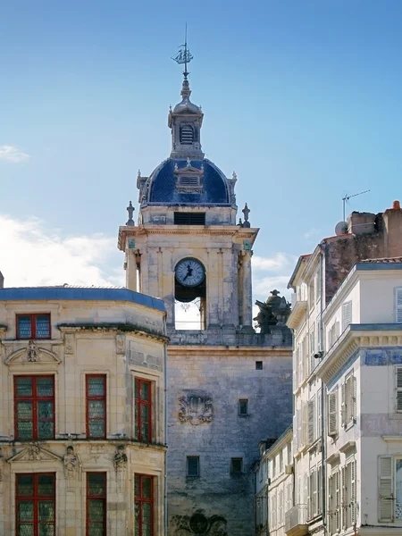 Clock tower, La Rochelle, France — Stock Photo, Image