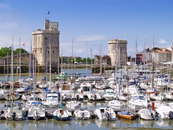 Hamnen i la rochelle, Frankrike — Stockfoto