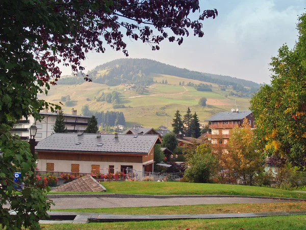 Zemi mont-blanc, francouzské Alpy — Stock fotografie