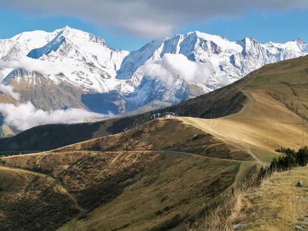 La terre du Mont-Blanc, Alpes françaises — Photo