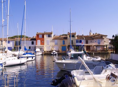 Yat Limanı port Grimaud, Fransa