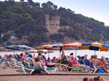 tatilciler lloret de mar, İspanya
