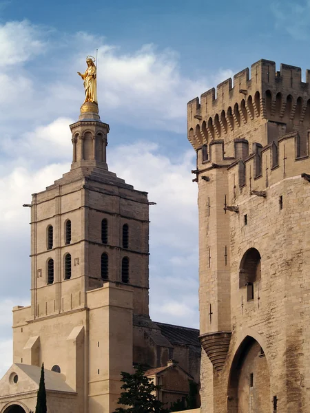 Palais des Papes ad Avignone, Francia — Foto Stock