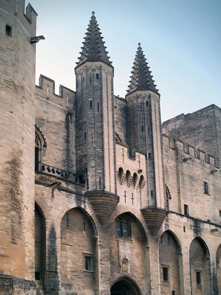 法国Avignon Papes宫 — 图库照片