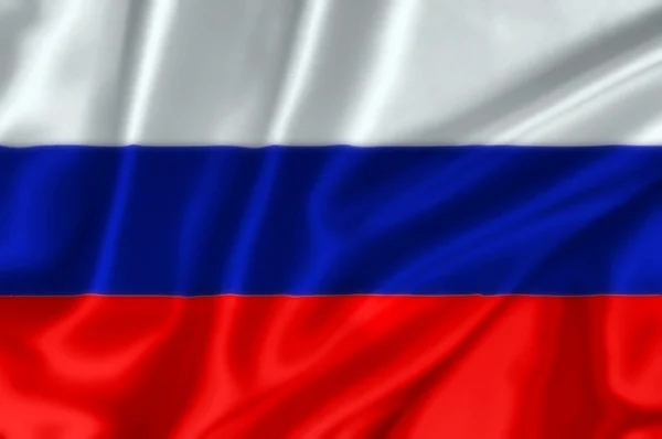 Vlag van Rusland — Stockfoto