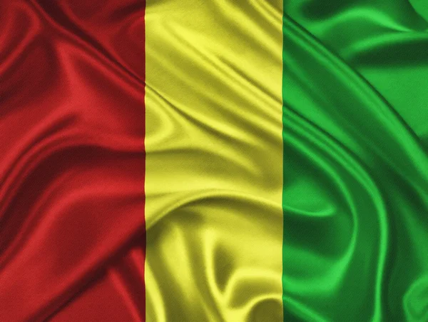 Flag of Guinea — Stock Photo, Image