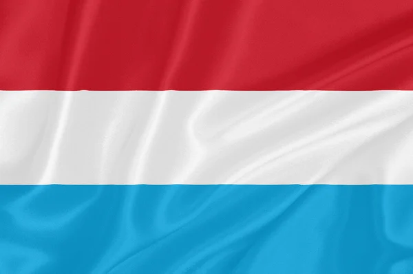 Bandera de Luxembourg — Foto de Stock