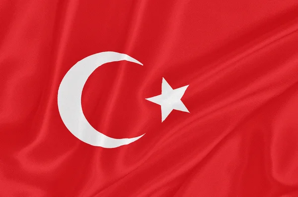 Bandera de Turkey —  Fotos de Stock