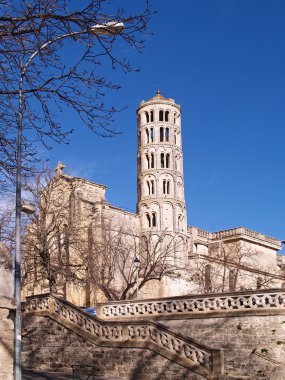 fenestrelle Kulesi, saint-theodorit Katedrali, uzes, gard, Fransa