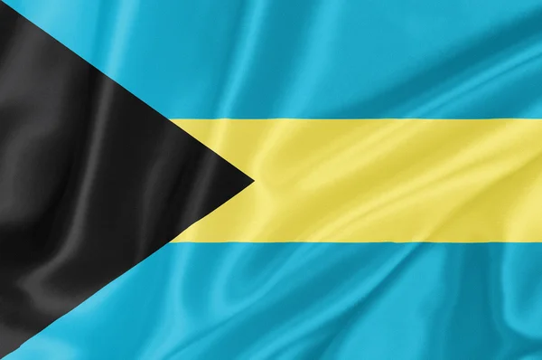 Flagge der Bahamas — Stockfoto