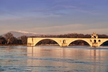 The Bridge of Avignon, France clipart