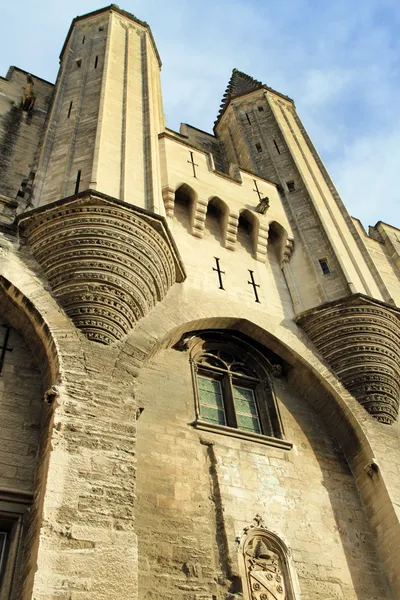 Palácio dos Papas em Avignon, França — Fotografia de Stock