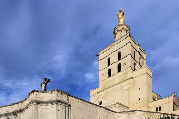 Påvarna palace i avignon, Frankrike — Stock fotografie