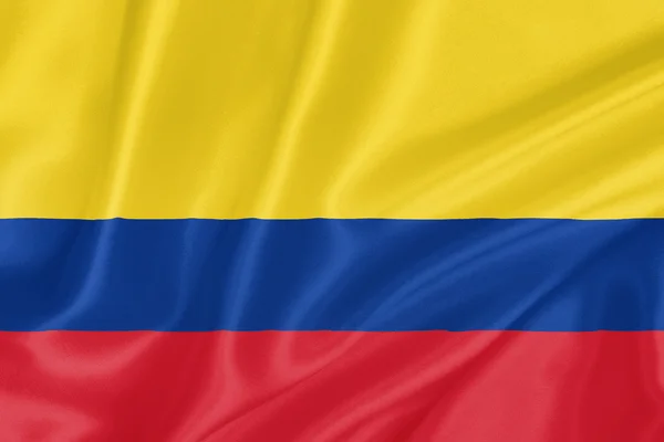 Bandeira de Colombia — Fotografia de Stock
