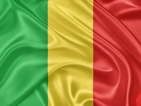 Die Flagge von mali — Stockfoto