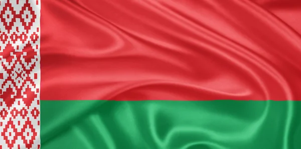 Flagge von Weißrussland — Stockfoto