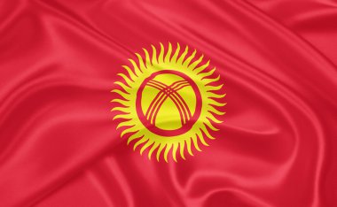 Kırgızistan bayrağı