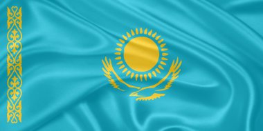 Kazakistan bayrağı,