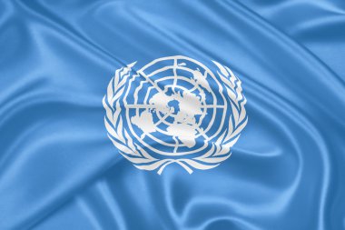 United Nations flag clipart