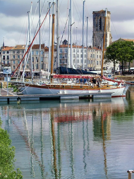 Hamnen i la rochelle, Frankrike — Stockfoto