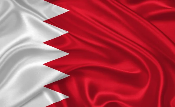 Flag of Bahrain — Stock Photo, Image